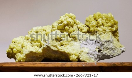Native sulfur. A mineral of the class of native elements. Geology and Mineralogy