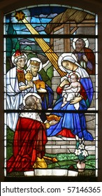 Nativity Scene, Adoration Of The Magi