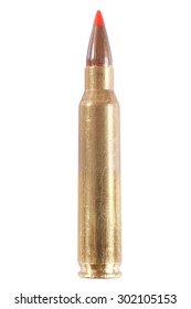 5.56Ã??45mm NATO  Intermediate Cartridge Isolated On White