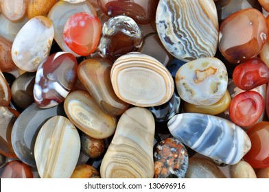 Natural Agate, various types and color - Powered by Shutterstock