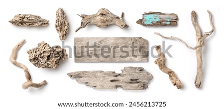 Image, Stock Photo Bathing beach with sign