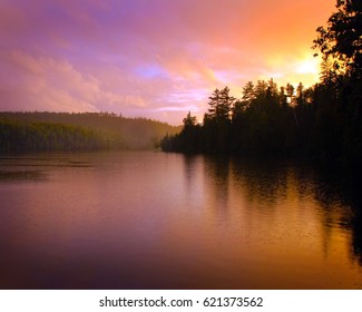 The Natural Beauty Of The Boundary Waters Canoe Area.