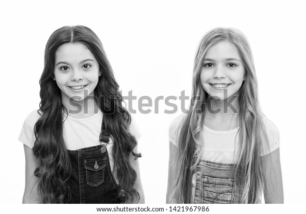 Natural Beauty Healthy Shiny Hair Kid Stock Photo Edit Now