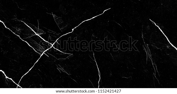 Black marble with white veins