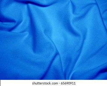 Natural Blue Plush Terry Cloth