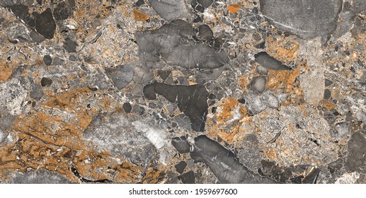 Natural Breccia Marble Texture Background With High Resolution Granite Surface Design For Italian Slab Marble Background Used Ceramic Wall Tiles And Floor Tiles.