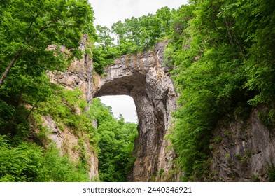 Natural Bridge in Rockbridge County, Virginia, United States