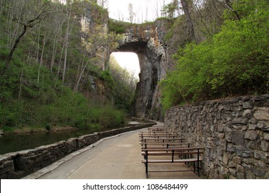 Natural Bridge State Park In The State Of Virginia