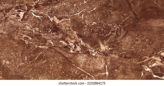 natural brown marble texture background with high resolution, marble stone texture for digital wall tiles design and floor tiles, granite ceramic tile, natural glossy marble.  - Shutterstock ID 2232884175