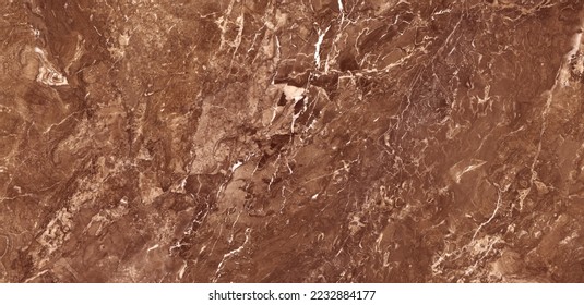 natural brown marble texture background with high resolution, marble stone texture for digital wall tiles design and floor tiles, granite ceramic tile, natural glossy marble.  - Shutterstock ID 2232884177