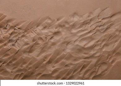 Natural Clay Texture Background. Wet Clay Material For Craft.
