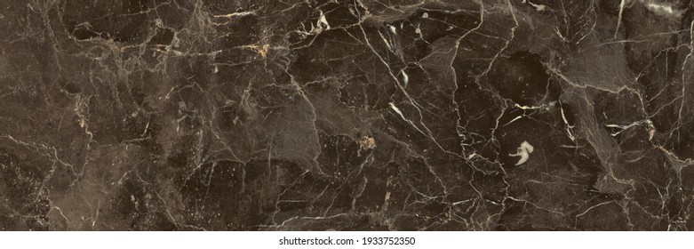 natural coffee marble texture background with high resolution, dark brown marble with golden veins, Emperador marble natural pattern for background, natural breccia marble tiles for ceramic wall tile.