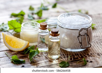 Natural Cosmetics With Herbal Ingredients, Close-up