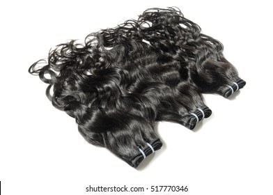 Body Wavy Black Human Hair Weave Foto De Stock Shutterstock