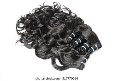 Body Wavy Black Human Hair Weave Foto De Stock Shutterstock