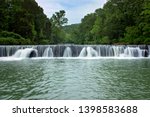 Natural Dam waterfall located near Van Buren, Arkansas in the Boston Mountains of the Ozarks.