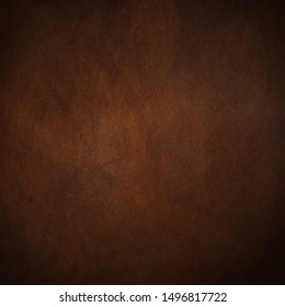 Natural Dark Brown Leather Texture