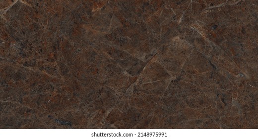 Natural Dark Brown Marble Texture With High Resolution Italian Granite Stone Texture For Interior Exterior Home Decoration And Ceramic Wall Tiles And Floor Tile Surface Background.
