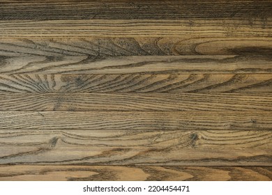 Natural Dark Brown Planks And Wooden Table Surface With Wood Pattern .background Concept