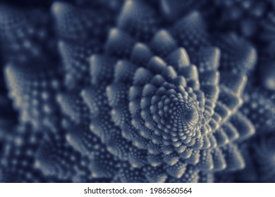 Natural fractal from romanesco cauliflower. Abstract background. - Powered by Shutterstock