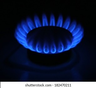 Natural Gas Burns In The Kitchen