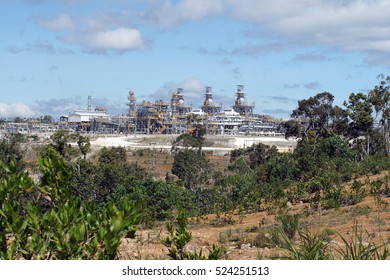 Natural Gas Plant In A Highland Jungle In Papua New Guinea