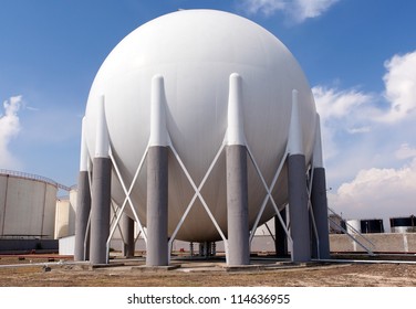 Natural Gas Tank - Shutterstock ID 114636955