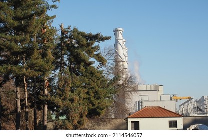 Natural gas thermoelectric power station in Chivasso, Italy