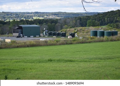 Natural Gas Well Head In PA