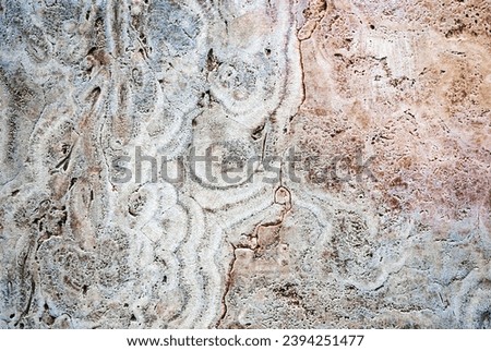 Natural gray stone texture - freshwater limestome, Italian banded marble, calc tufa, travertin