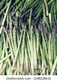 Natural green asparagus HD