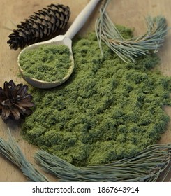 Natural Green Fresh Pine Powder
