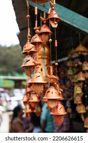 Natural Hanging Bells Made With Clay