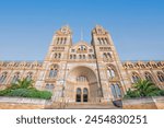 Natural History Museum Facade in London