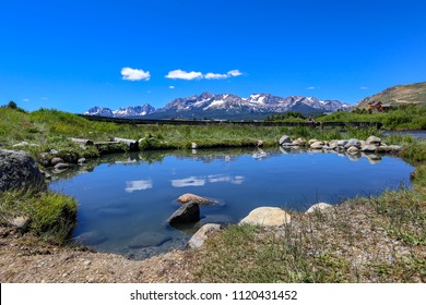 Natural Hot Springs In Stanley, Idaho