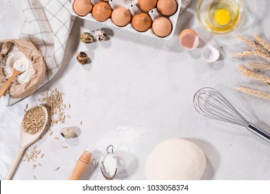 Natural ingredients for baking - Powered by Shutterstock