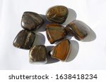Natural Iron Tiger tumbled stones