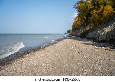 Natural Lake Erie Beach And Bluffs