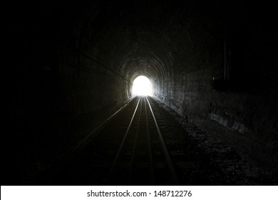 Natural light at the end of the tunnel. 