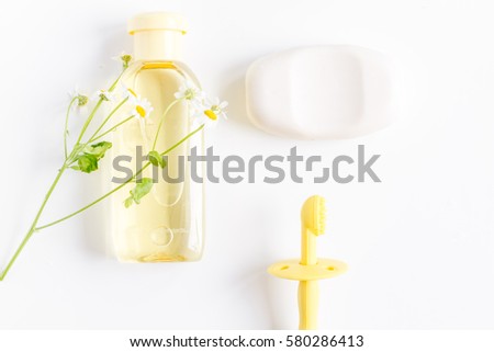 Similar – Image, Stock Photo Honey flows from glass and flowers