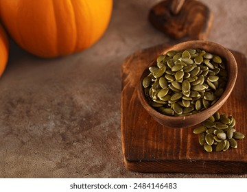 natural organic pumpkin seeds for a healthy diet