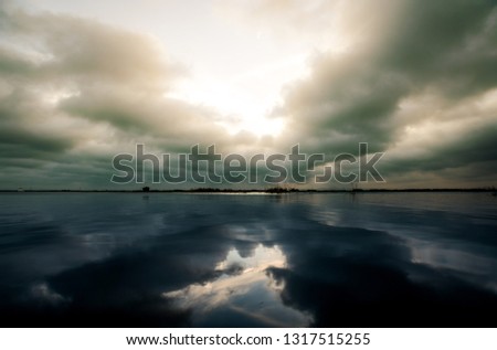 Similar – Image, Stock Photo Cape of Light France Ocean