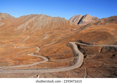 The Natural Park Of Queyras In The French Alps, Hautes Alpes