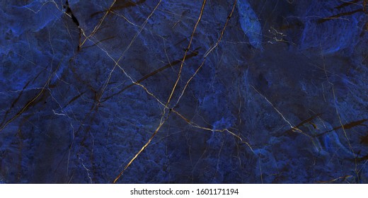 natural pattern of marble background, Surface rock stone with a pattern of Emperador blue marbel, Close up of abstract texture with high resolution, polished quartz slice mineral for exterior. 