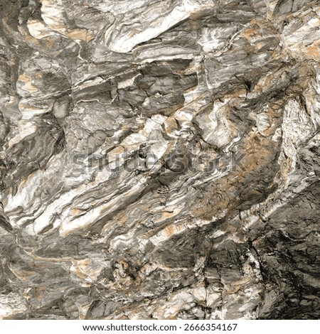 Natural pattern of marble background, Surface rock stone with a pattern of Emperador marble, Close up of abstract texture with high resolution, polished quartz slice mineral for exterior