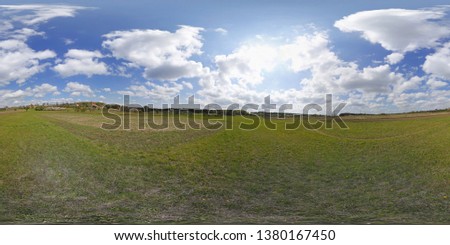Natural Polish landscapes - 360 HDRI panoramic sphere