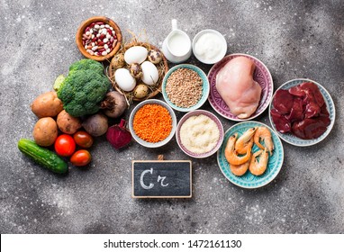 Natural Products Sources Of Chromium. Food Containing Cr