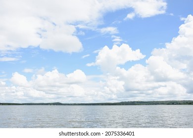 Natural Reservoir For Drinking Water Reservoir Dam.