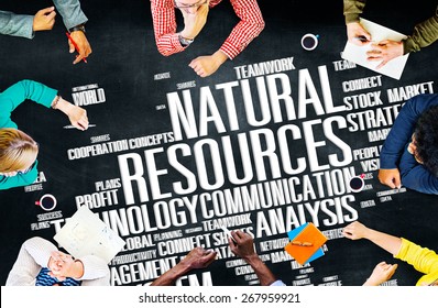 Natural Resources Conservation Environmental Ecology Concept Stock ...