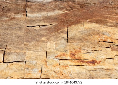 Natural Rock Face With Texture